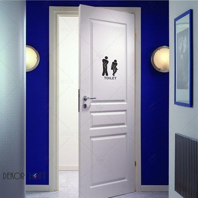 DekorLoft Tuvalet Sticker WC-1518